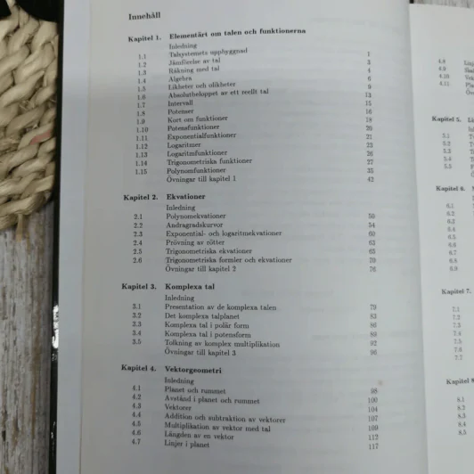 Matematik for Ingenjorer รูปที่ 6