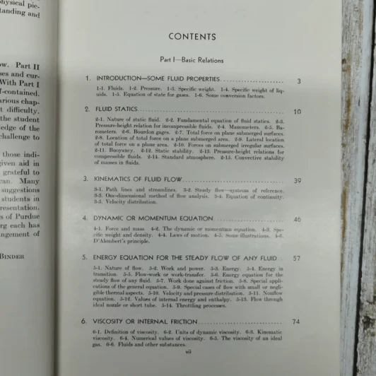 Fluid Mechanics Third Edition - R.C.Binder รูปที่ 6