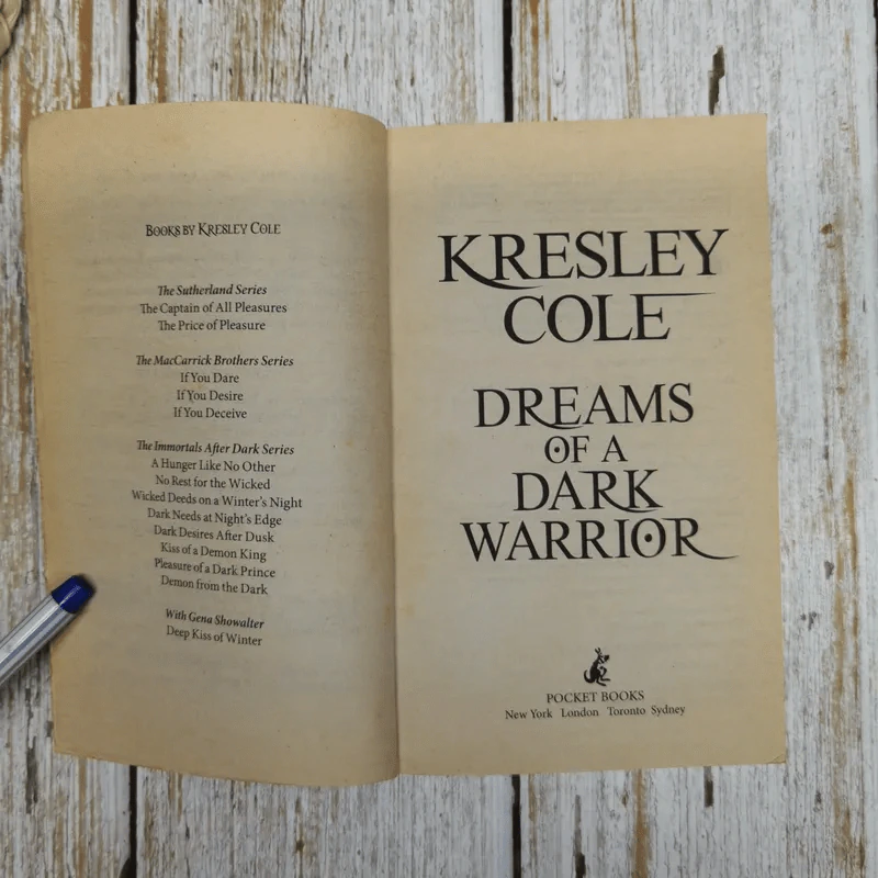 Dreams of A Dark Warrior - Kresley Cole รูปที่ 7