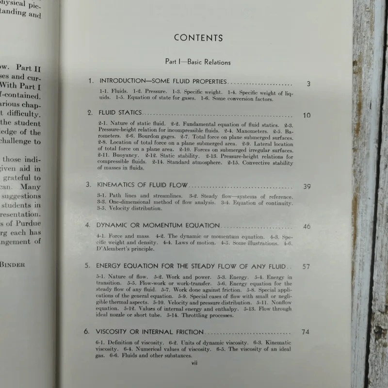 Fluid Mechanics Third Edition - R.C.Binder รูปที่ 6