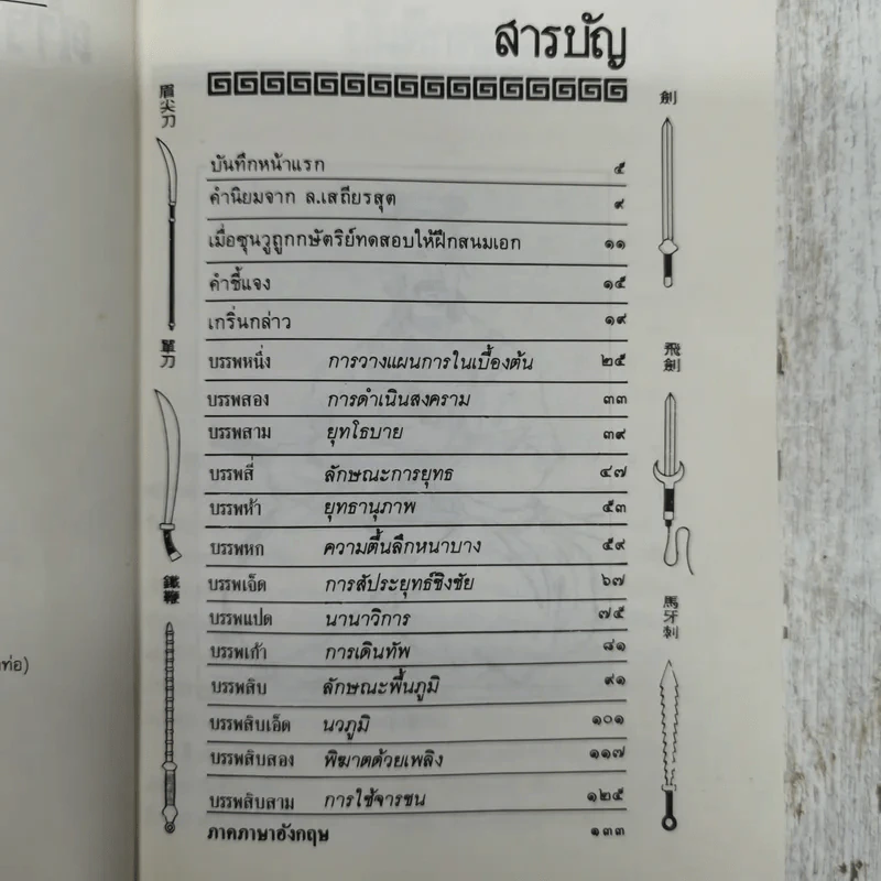 ตำราพิชัยสงครามซุนวู ฉบับภาษาไทย จีน อังกฤษ - เสถียร วีรสกุล รูปที่ 6