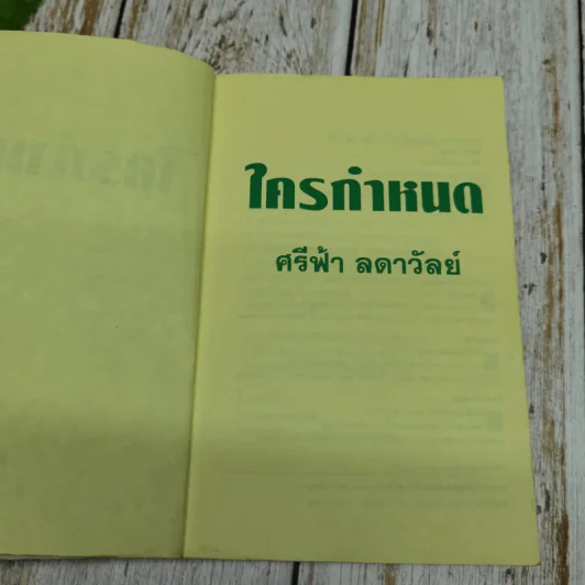 ใครกำหนด - ศรีฟ้า ลดาวัลย์ รูปที่ 6