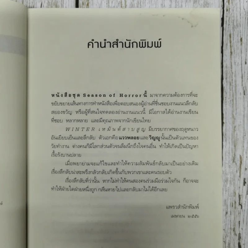 เหมันต์สาบสูญ Winter - ปองวุฒิ รูปที่ 10