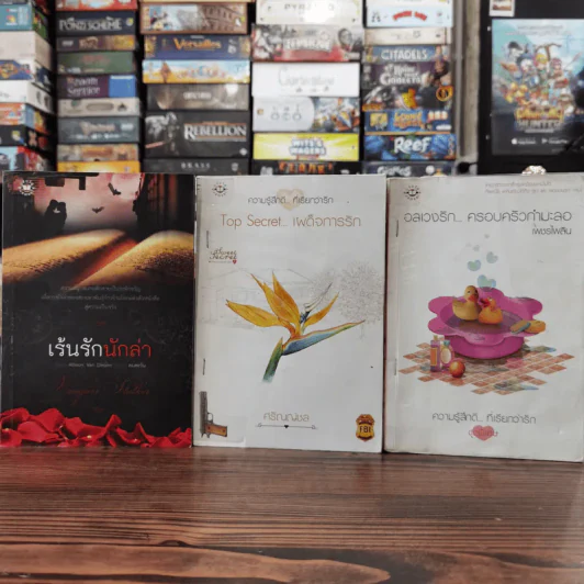 นิยายแจ่มใส 3 เล่ม 100 บาท ชุดที่ 20 รูปที่ 1