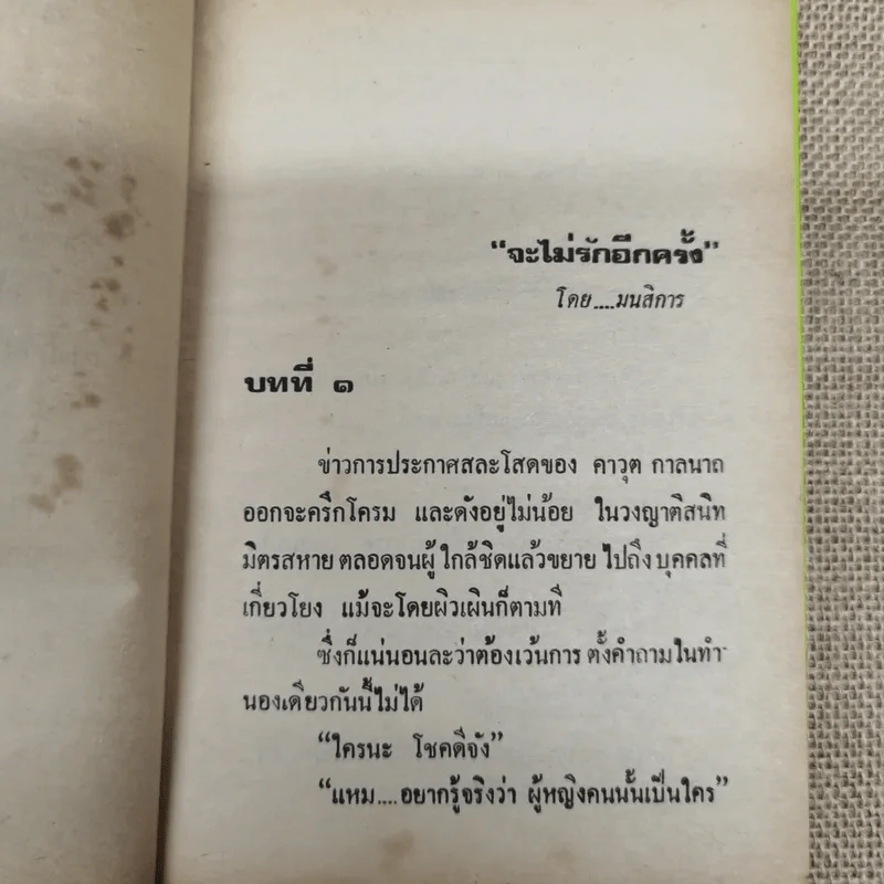 จะไม่รักอีกครั้ง - มนสิการ รูปที่ 8