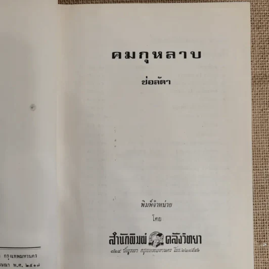 คมกุหลาบ 2 เล่มจบ - ช่อลัดา รูปที่ 6