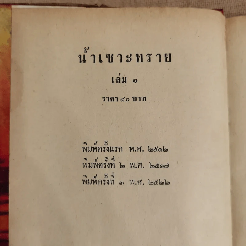 น้ำเซาะทราย 2 เล่มจบ - กฤษณา อโศกสิน รูปที่ 5