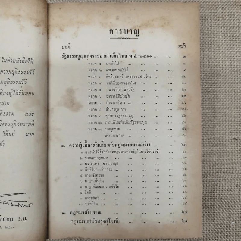 ทนายประจำบ้าน รัฐธรรมนูญแห่งราชอาณาจักรไทย 2511 เพิ่มเติมสมบูรณ์ - นายไชยวุฒิ อัตถากร ธ.บ. รูปที่ 9