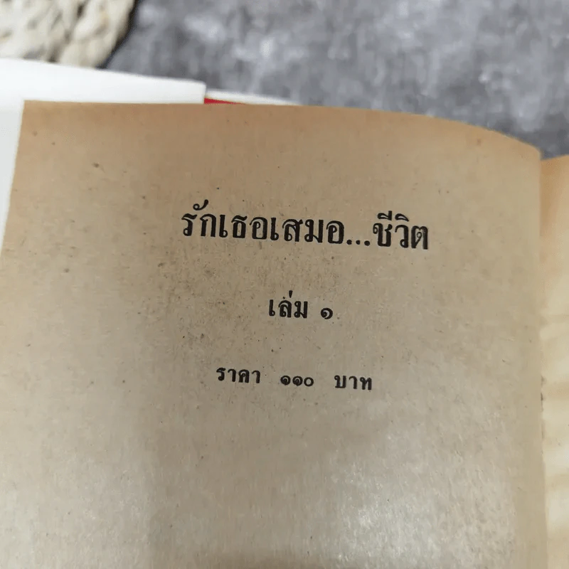 รักเธอเสมอชีวิต 2 เล่มจบ - บุษยมาส รูปที่ 2