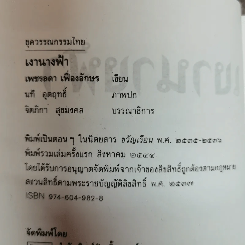 เงานางฟ้า - เพชรลดา เฟื่องอักษร รูปที่ 7