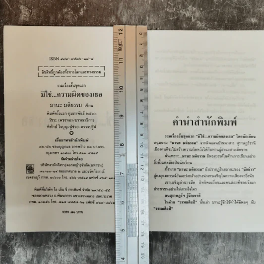 มิใช่ความผิดของเธอ - มานะ มติธรรม รูปที่ 6