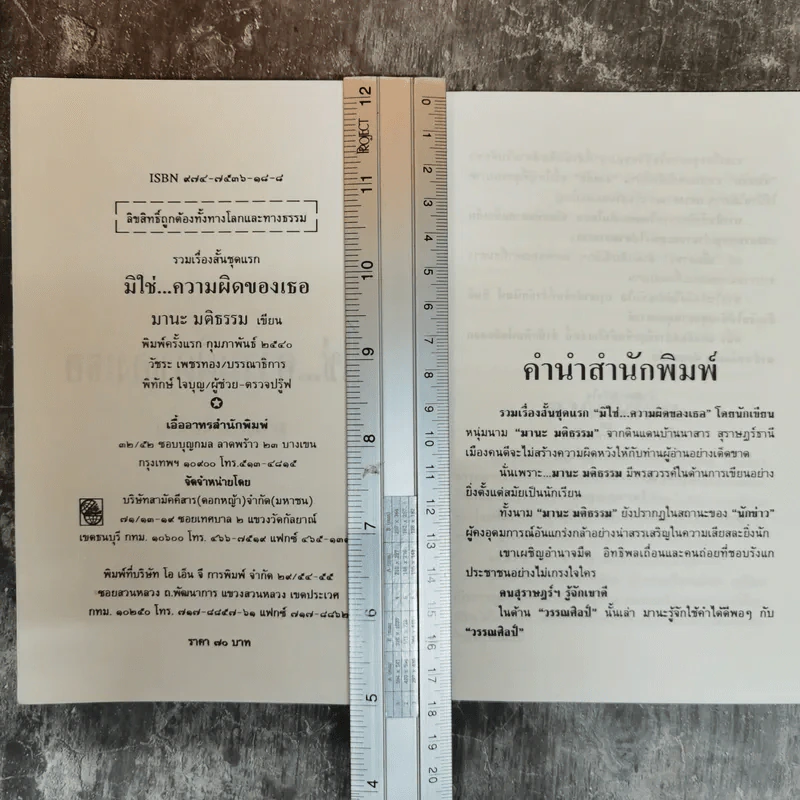 มิใช่ความผิดของเธอ - มานะ มติธรรม รูปที่ 6