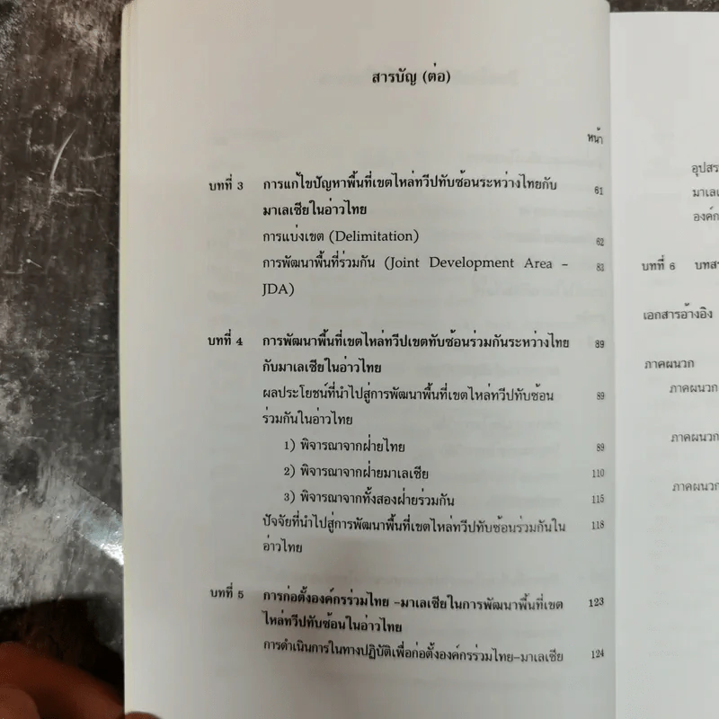 ความร่วมมือไทย-มาเลเซียในการพัฒนาพื้นที่เขตไหล่ทวีปทับซ้อนในอ่าวไทย - ดลยา เทียนทอง รูปที่ 11