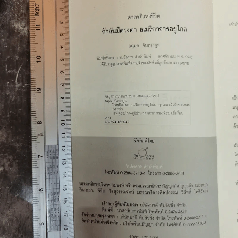 ถ้าฉันมีดวงตา อเมริกาอาจอยู่ไกล - นฤมล จันทรากูล รูปที่ 5