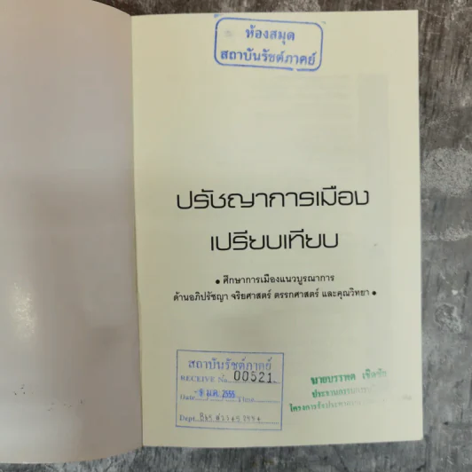 ปรัชญาการเมืองเปรียบเทียบ ศึกษาการเมืองแนวบูรณาการ ด้านอภิปรัชญา จริยศาสตร์ ตรรกศาสตร์และคุณวิทยา รูปที่ 6