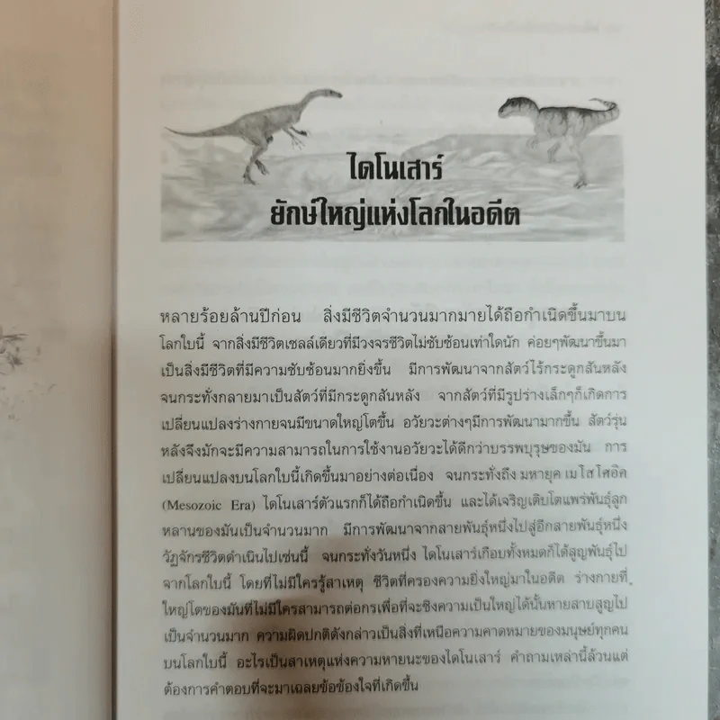 ไดโนเสาร์ สัตว์โลกล้านปี - ประกายธรรม ไชยแถน รูปที่ 9