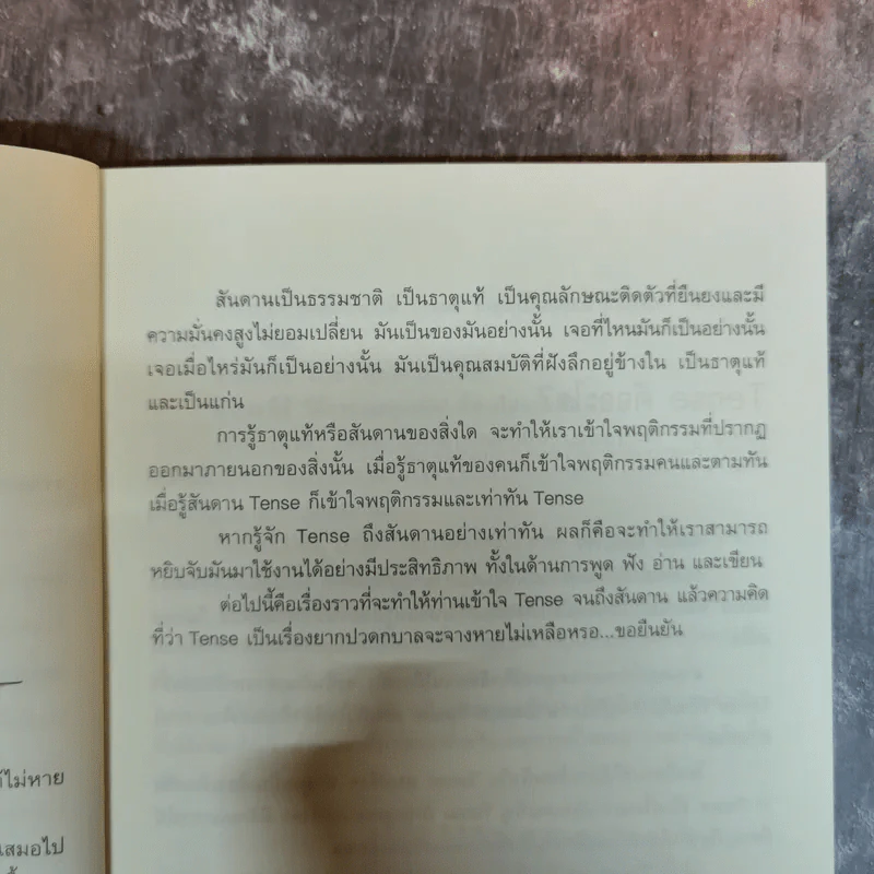 รู้ทันสันดาน Tense - เฑียร ธรรมดา รูปที่ 13