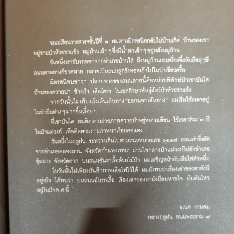 รอยเท้าบนภูเขา - ธเนศ งามสม รูปที่ 13