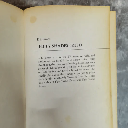 Fifty Shades of Grey ฟิฟตี้ เชดส์ 3 เล่มจบ (ฉบับภาษาอังกฤษ) รูปที่ 10