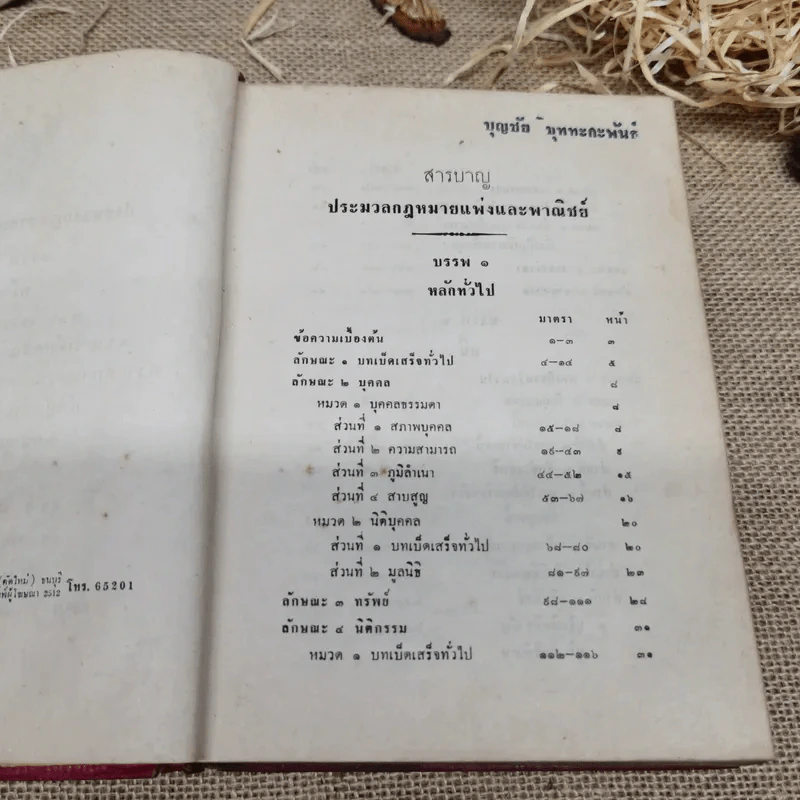 ประมวลกฎหมายแพ่งและพาณิชย์ บรรพ 1-6 พร้อมด้วยกฎหมายอื่นอีก 3 ฉบับ รูปที่ 7