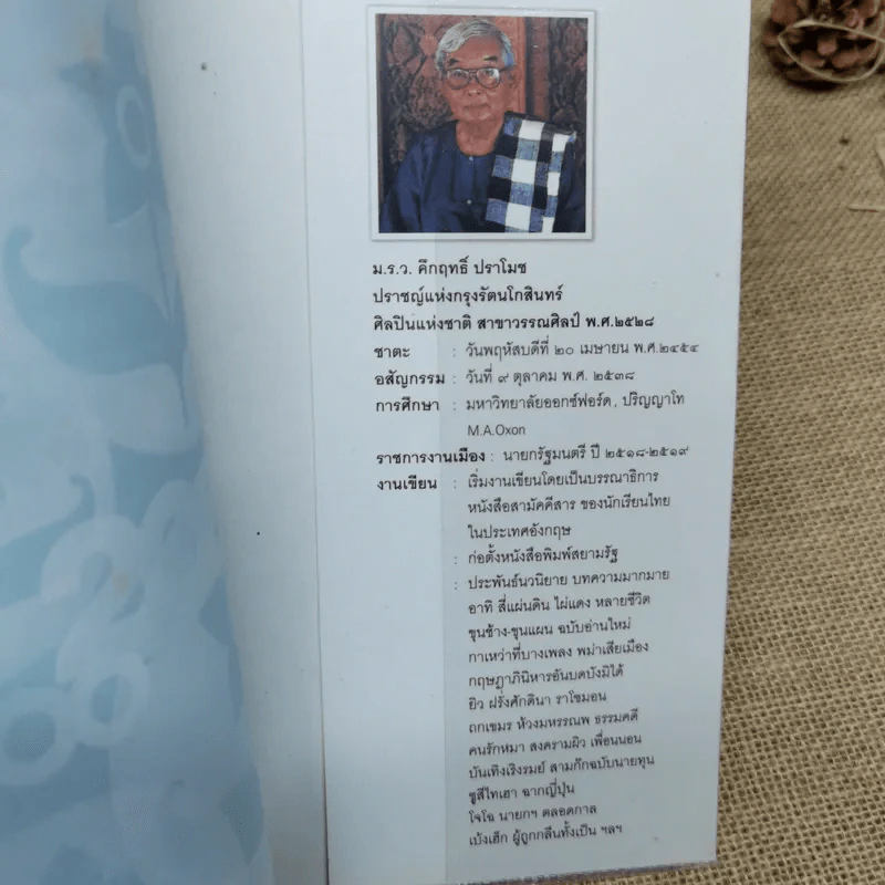 เจ้าโลก - คึกฤทธิ์ ปราโมช รูปที่ 10
