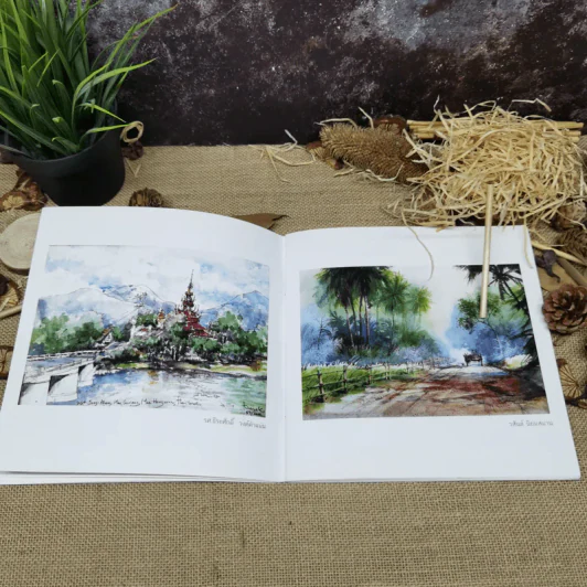 แรงบันดาลใจแห่งสีน้ำ Inspiration With Watercolour รูปที่ 9