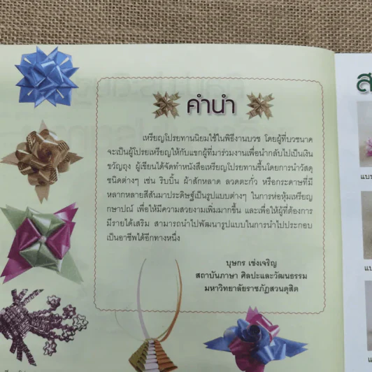 ศิลปะประดิษฐ์ วิธีพับ เหรียญโปรยทาน หลากหลายรูปแบบ - บุษกร เข่งเจริญ รูปที่ 7