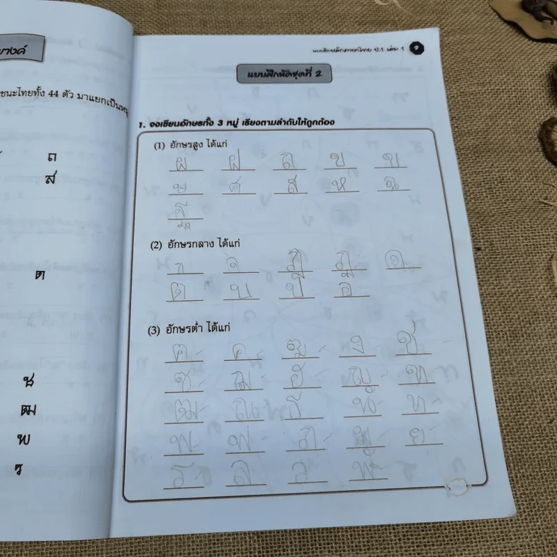 แบบฝึกหลักภาษาไทย ป.1 เล่ม 1 รูปที่ 11