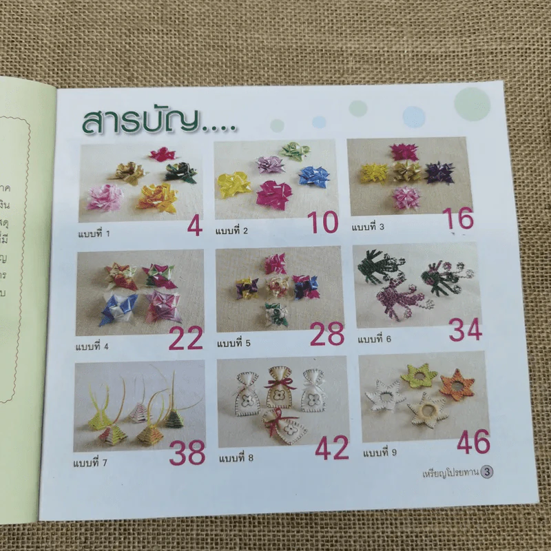 ศิลปะประดิษฐ์ วิธีพับ เหรียญโปรยทาน หลากหลายรูปแบบ - บุษกร เข่งเจริญ รูปที่ 8