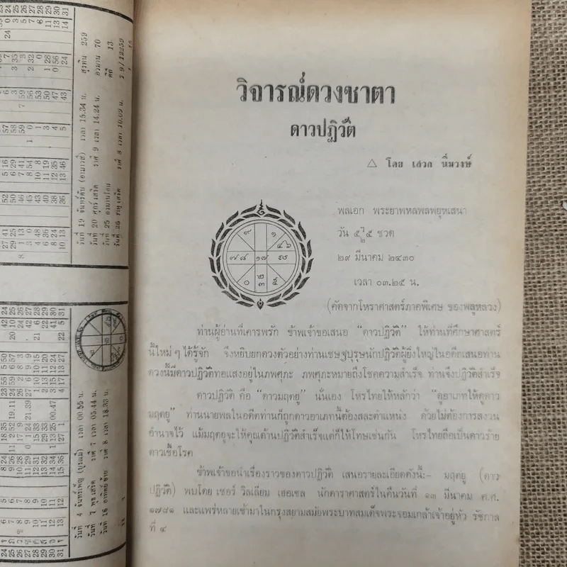 โหราเวสม์ ปีที่ 6 ฉบับที่ 69 ธ.ค.2522 รูปที่ 8