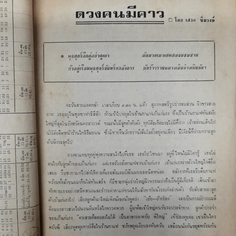 พยากรณสาร นิตยสารของสมาคมโหรแห่งประเทศไทย ปีที่ 32 ฉบับที่ 3 มิ.ย.2521 รูปที่ 8
