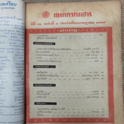 พยากรณสาร นิตยสารของสมาคมโหรแห่งประเทศไทย ปีที่ 30 ฉบับที่ 4 ก.ค.2519 รูปที่ 5