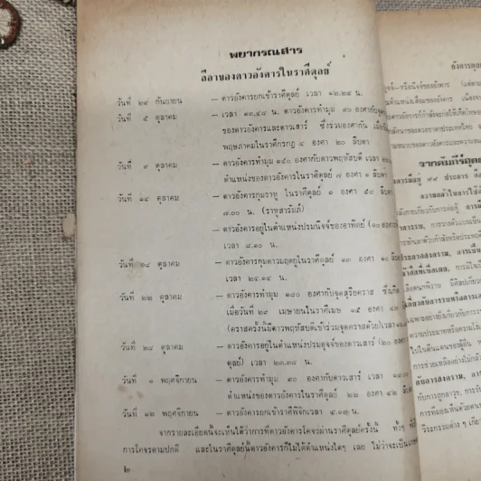 พยากรณสาร นิตยสารของสมาคมโหรแห่งประเทศไทย ปีที่ 30 ฉบับที่ 7 ต.ค.2519 รูปที่ 7