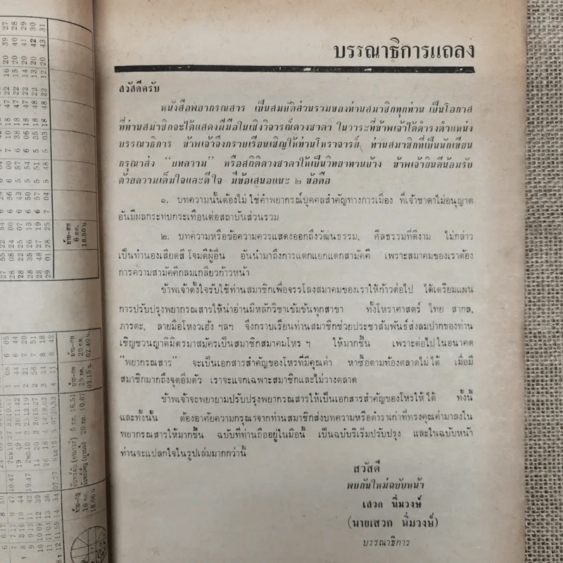 พยากรณสาร นิตยสารของสมาคมโหรแห่งประเทศไทย ปีที่ 32 ฉบับที่ 4 ก.ค.2521 รูปที่ 7