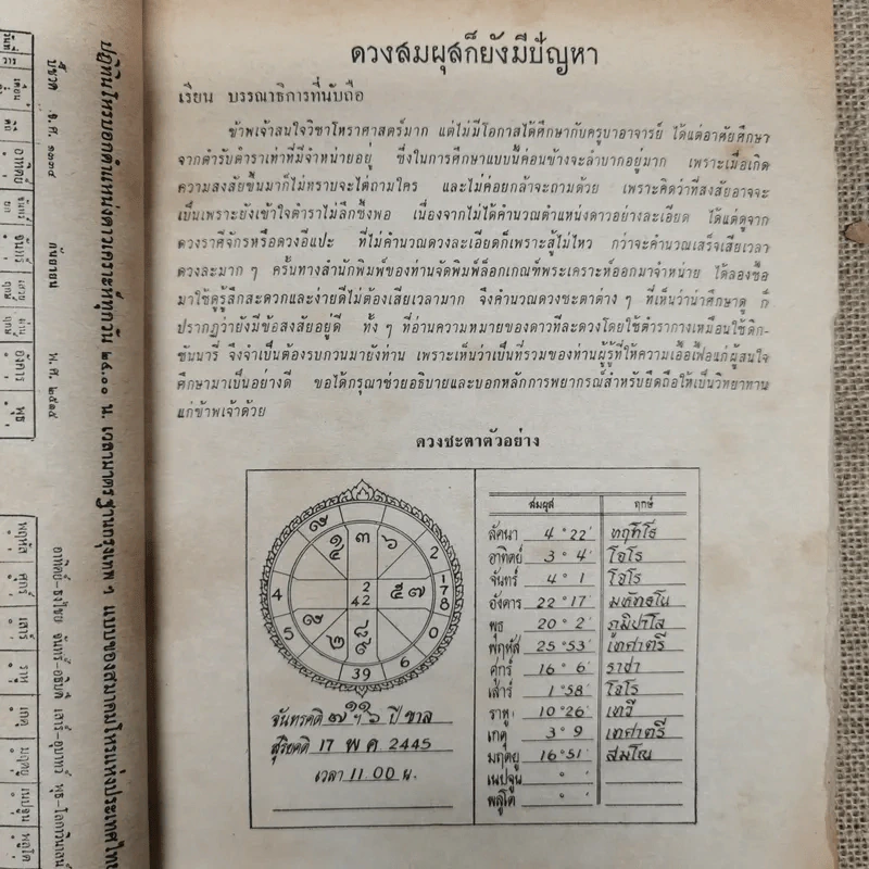 พยากรณสาร นิตยสารของสมาคมโหรแห่งประเทศไทย ปีที่ 26 ฉบับที่ 6 ก.ย.2515 รูปที่ 7