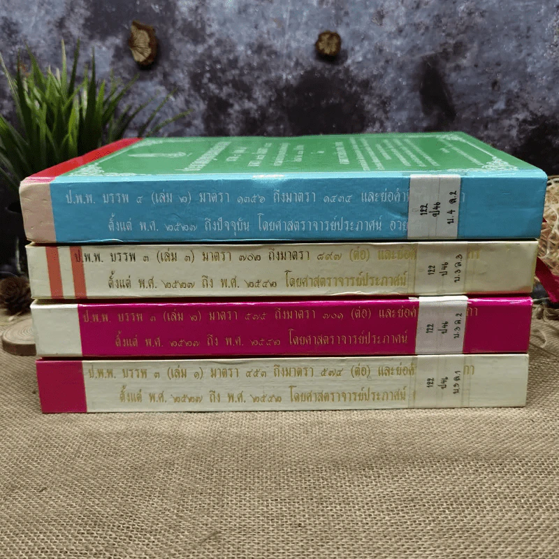 ประมวลกฎหมายแพ่งและพาณิชย์ บรรพ 3 เล่ม 1-3, บรรพ 4 เล่ม 2 - ศาสตราจารย์ประภาศน์ อวยชัย รูปที่ 2