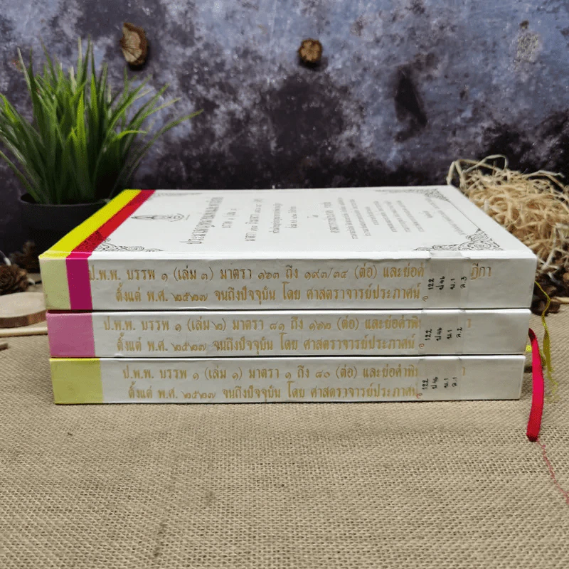 ประมวลกฎหมายแพ่งและพาณิชย์ บรรพ 1 เล่ม 1-3 - ศาสตราจารย์ประภาศน์ อวยชัย รูปที่ 2