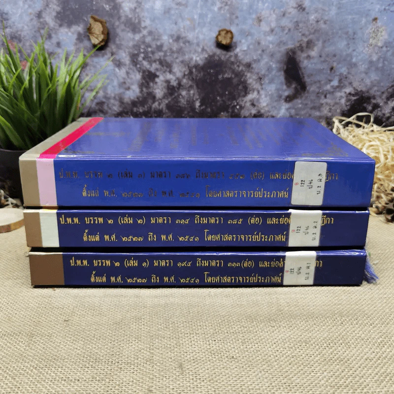 ประมวลกฎหมายแพ่งและพาณิชย์ บรรพ 2 เล่ม 1-3 - ศาสตราจารย์ประภาศน์ อวยชัย รูปที่ 2