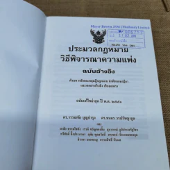 ประมวลกฎหมายวิธีพิจารณาความแพ่ง ฉบับอ้างอิง ตัวบท หลักและทฤษฎีกฎหมาย คำพิพากษาฎีกาและเอกสารอ้างอิง เรียงมาตรา พ.ศ.2551 รูปที่ 7