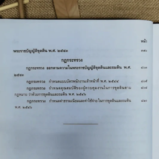 กฎหมายว่าด้วยการควบคุมอาคาร กฎหมายว่าด้วยการขุดดินและถมดิน รูปที่ 17