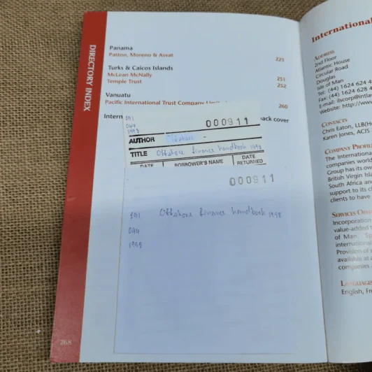 Offshore Finance Handbook 1998 รูปที่ 10