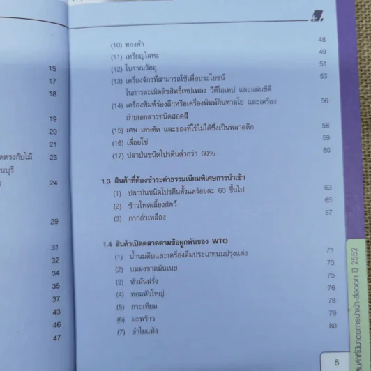 สินค้าที่มีมาตรการนำเข้า-ส่งออก ปี 2552 รูปที่ 8