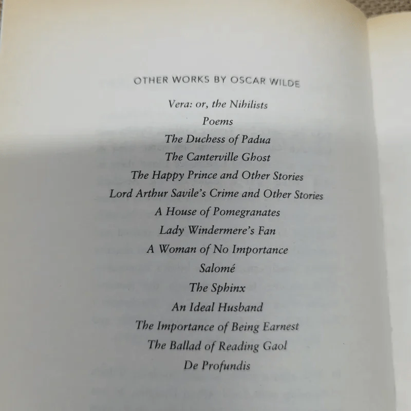 The Picture of Dorian Gray - Oscar Wide รูปที่ 6