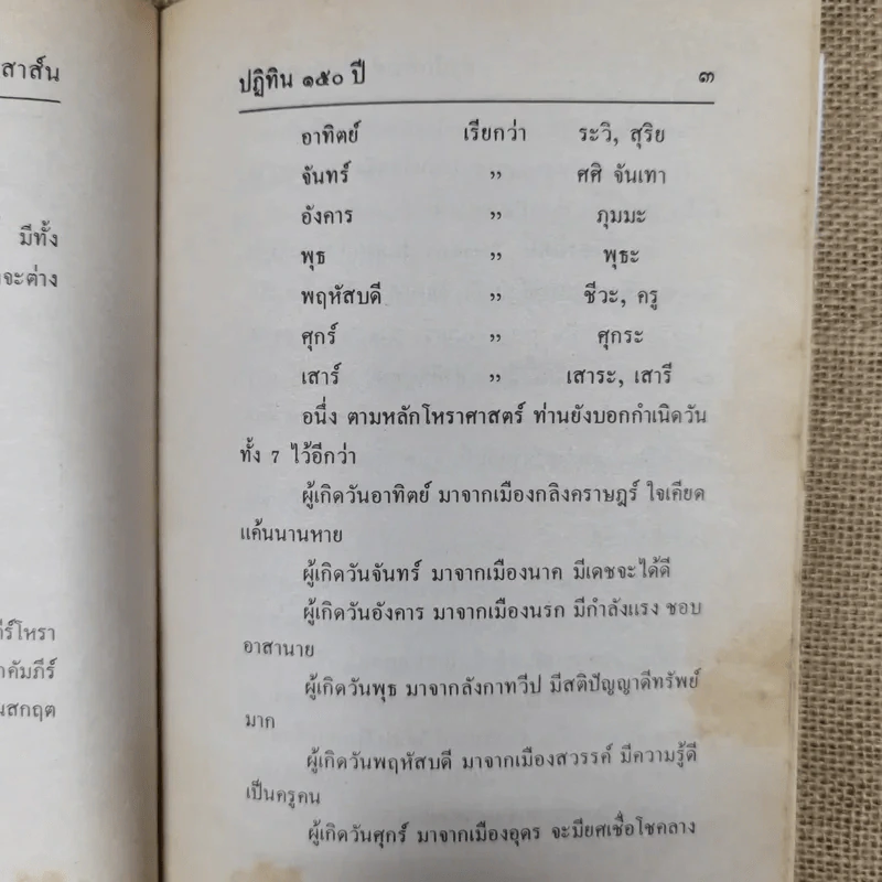 ปฏิทินโหราศาสตร์ 150 ปี ฉบับครอบครัว พ.ศ.2425-2575 รูปที่ 17