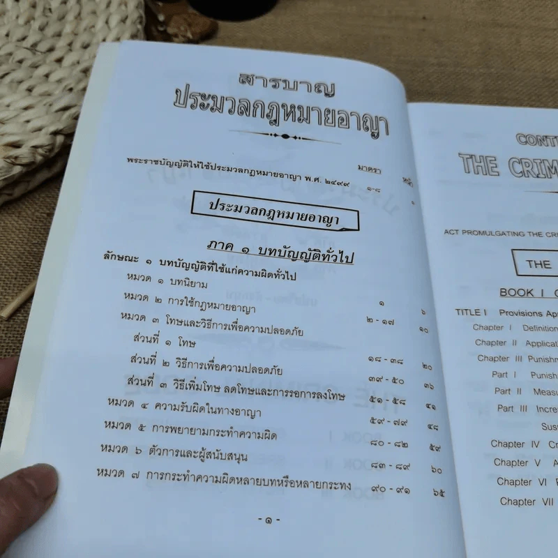 ประมวลกฎหมายอาญา แปลไทย-อังกฤษ ใหม่ (ฉบับที่ 21) 2551 - พิจารณ์โดย นายบุญร่วม เทียมจันทร์ รูปที่ 11