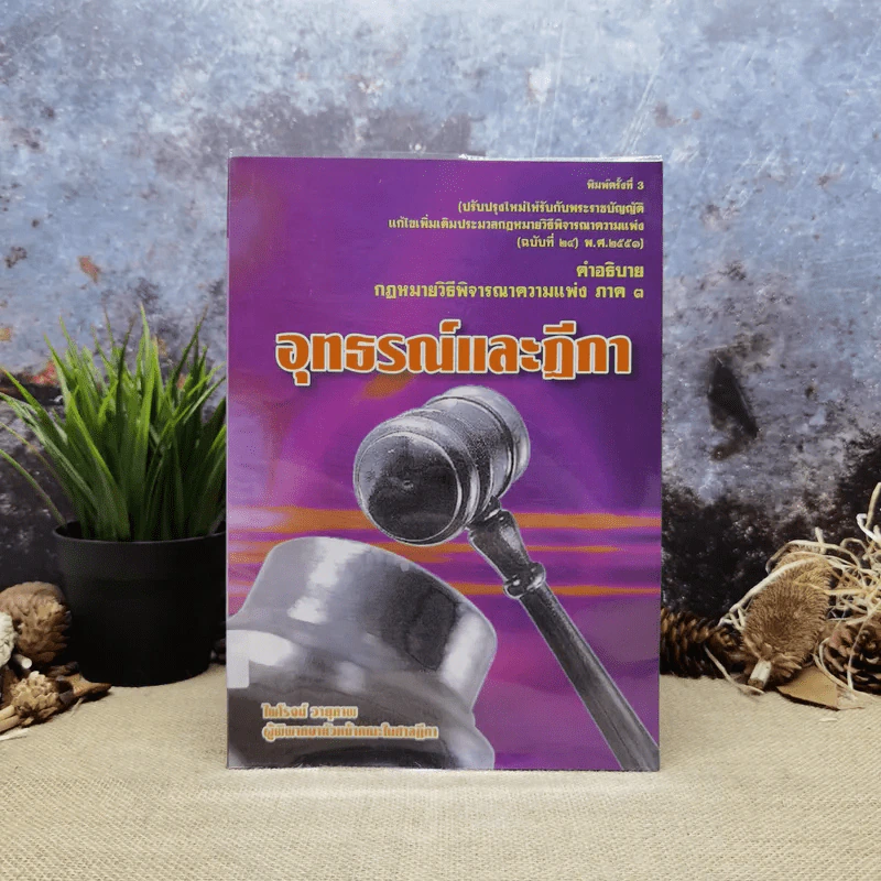 คำอธิบายกฎหมายวิธีพิจารณาความแพ่ง ภาค 3 อุทธรณ์และฎีกา - ไพโรจน์ วายุภาพ รูปที่ 1