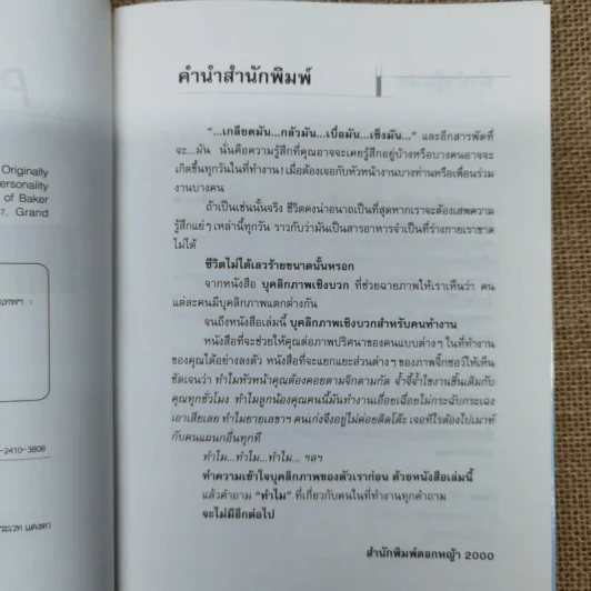 Personality Puzzle บุคลิกภาพเชิงบวกสำหรับคนทำงาน รูปที่ 6