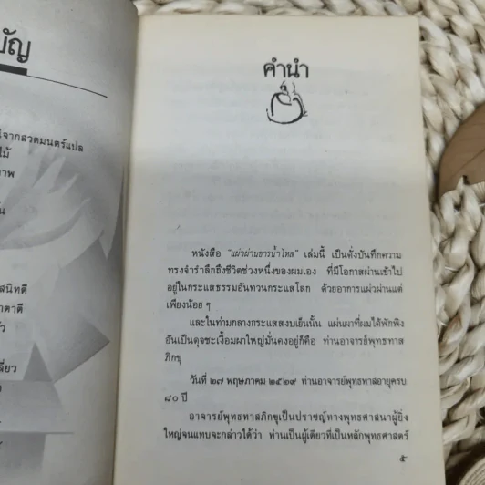 บันทึกธรรมจากสวนโมกข์ แผ่วผ่านธารน้ำไหล - เนาวรัตน์ พงษ์ไพบูลย์ รูปที่ 10