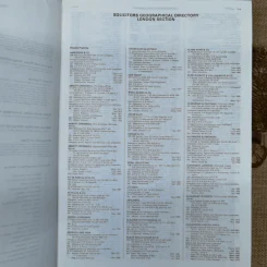 Waterlow's 1993 Solicitors' And Barristers' Directory รูปที่ 13