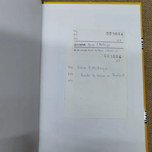 Guide to Taxes in Thailand 1991 รูปที่ 12